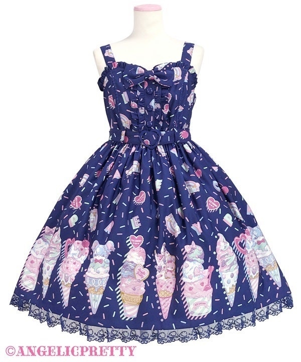 ✩ Angelic Pretty - Decoration Ice Cream JSK ✩