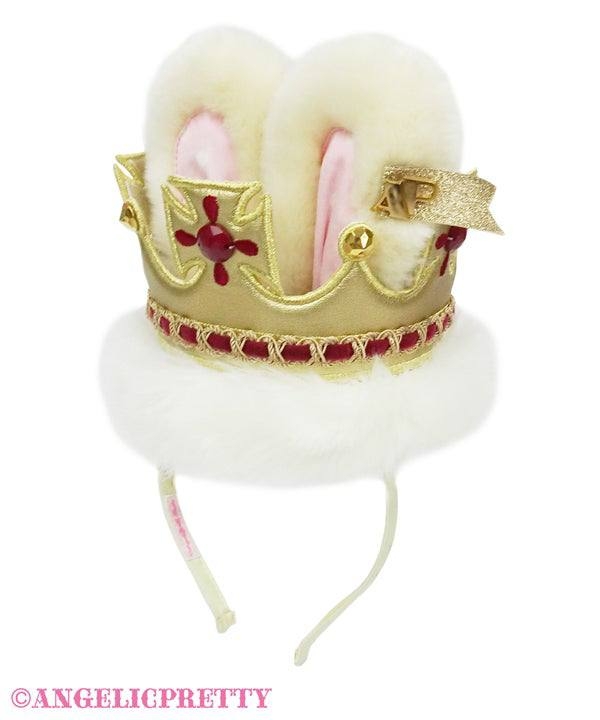 AP Dolls Collection Lyrical Bunny Headband Set with crown
