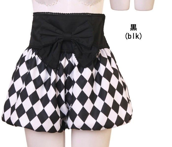 Bodyline Harlequin Diamond Print Shorts 2015