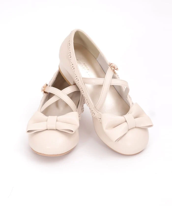 ✩  Chalmiere - Cross Belt Ribbon Pumps  ✩