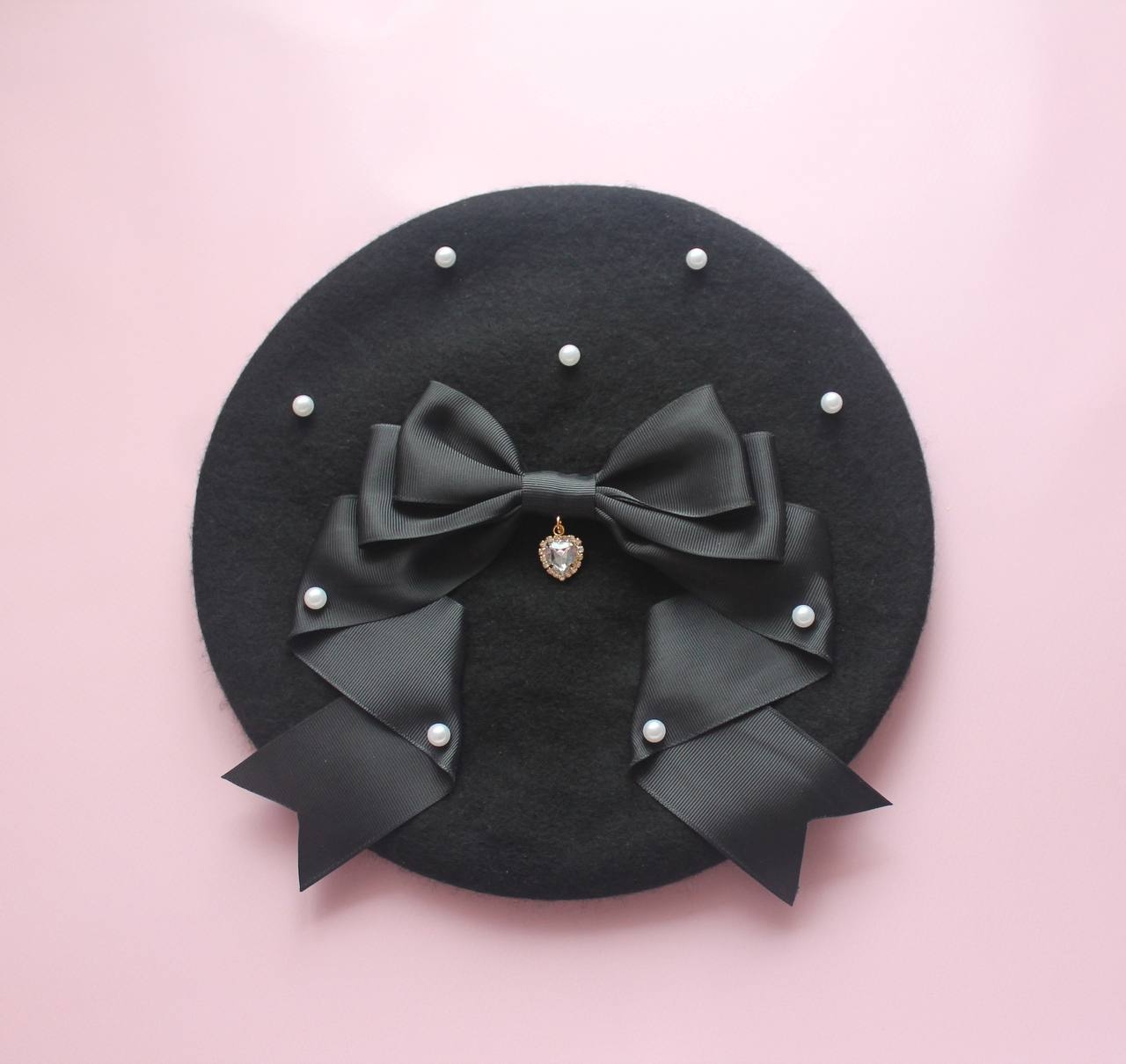 Darimake Black Pearl Beret