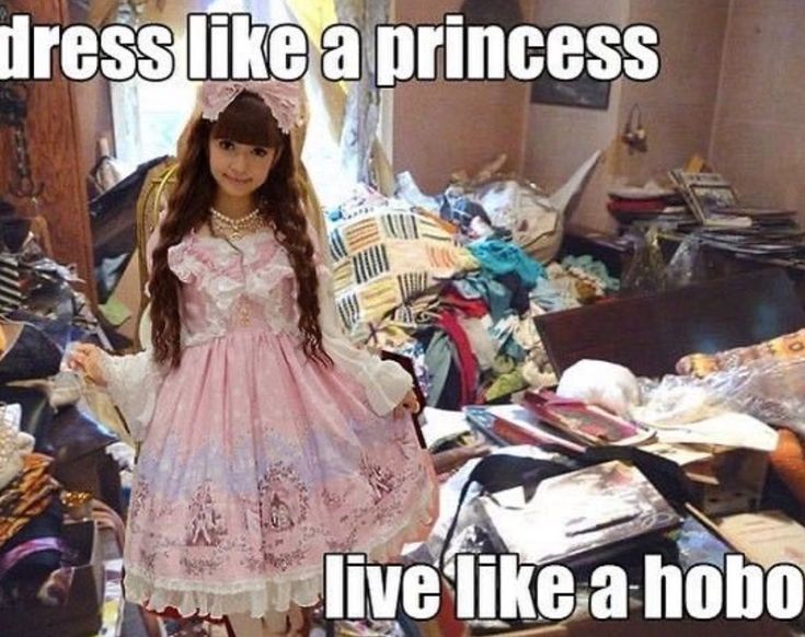 Dress like princess, live like a hobo