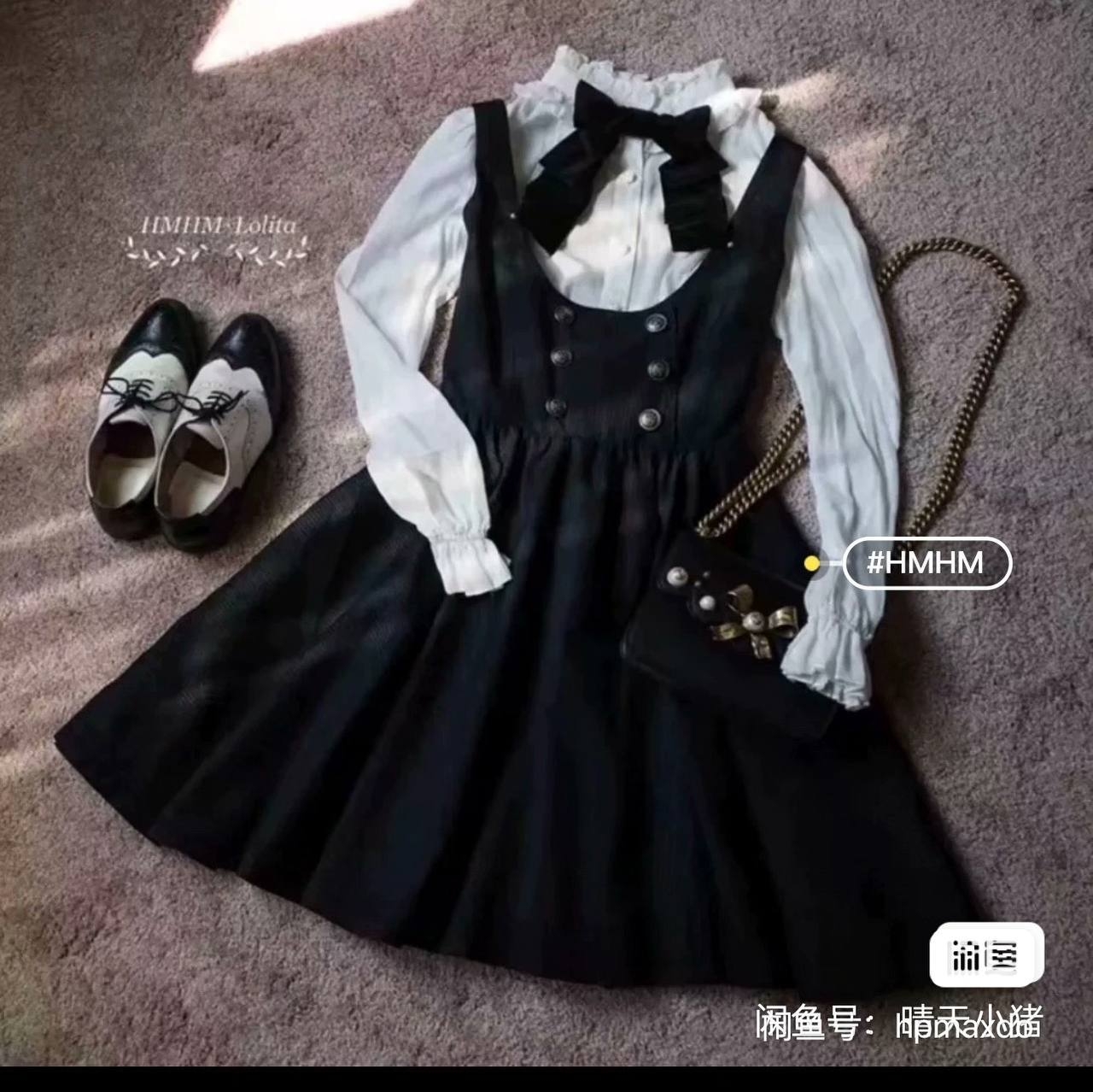 HMHM Pinstripe Round Swing JSK
