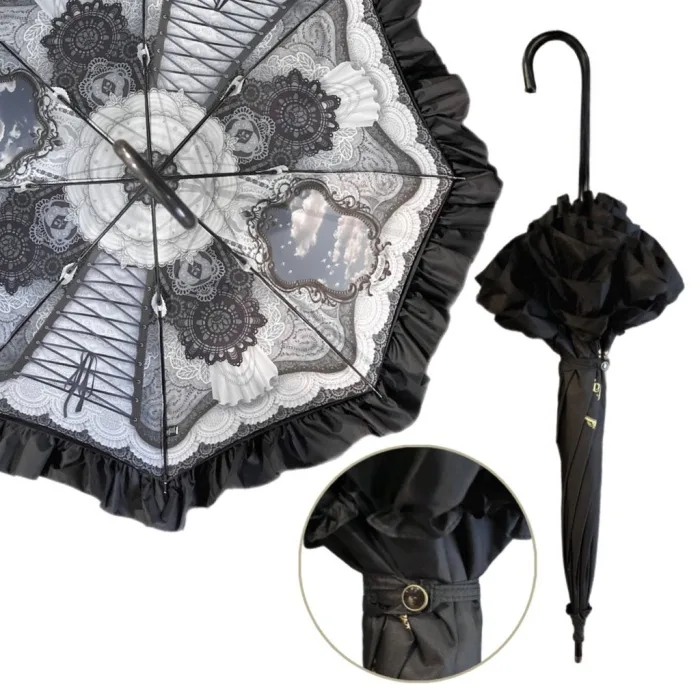 Lace Print Umbrella (Abilletage)