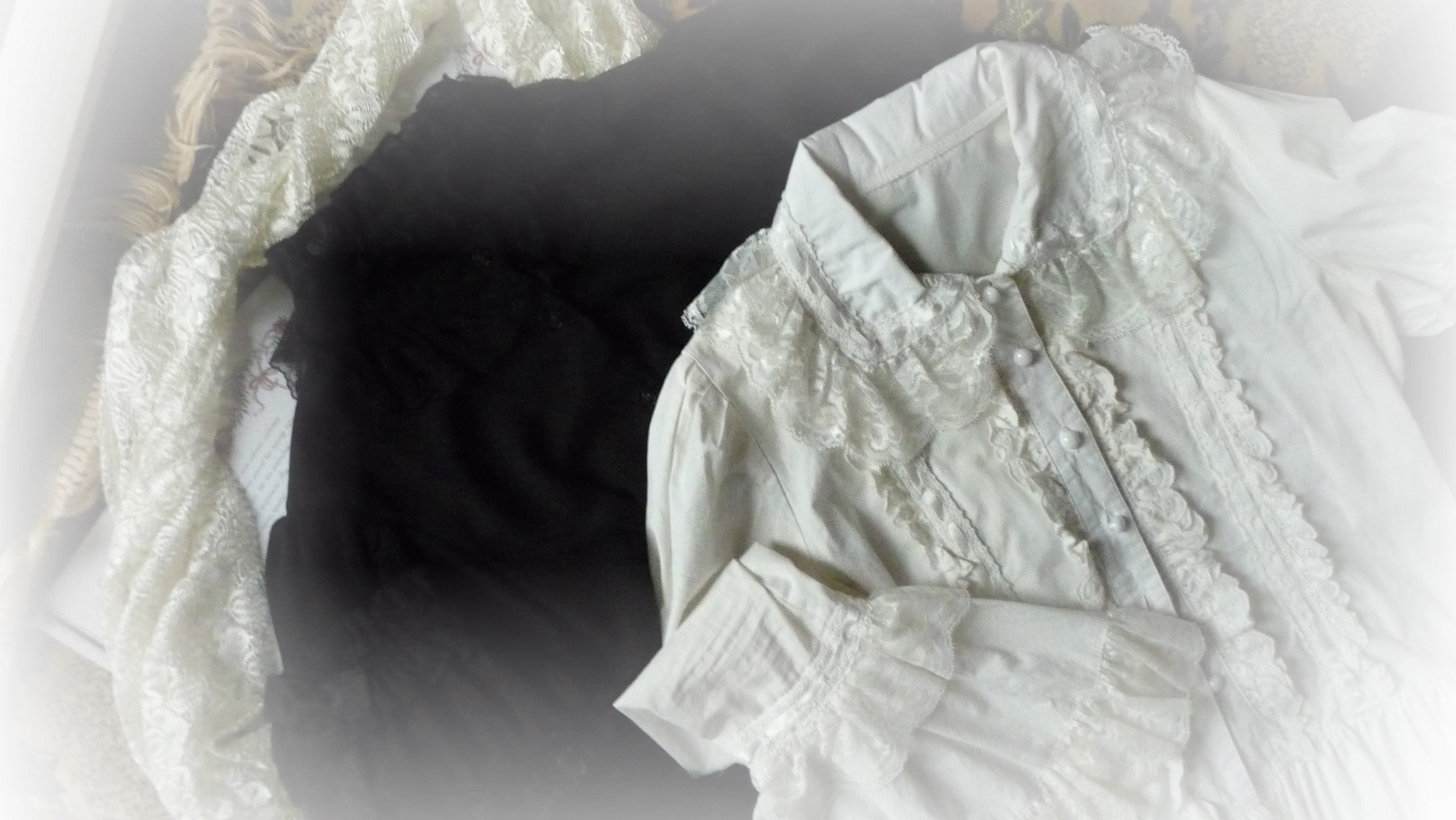 long-sleeved blouses.