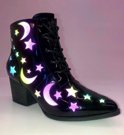 YRU Qozmo Black Moon Shoes